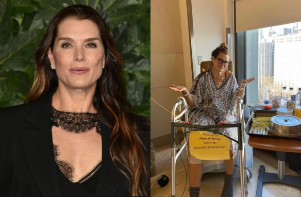 Actrița Brooke Shields, în cârje la 55 de ani. „Mă întrebam dacă o să mai pot merge din nou”