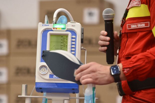 CNSU: Ventilatoarele și concentratoarele de la Unifarm vor fi distribuite în spitale