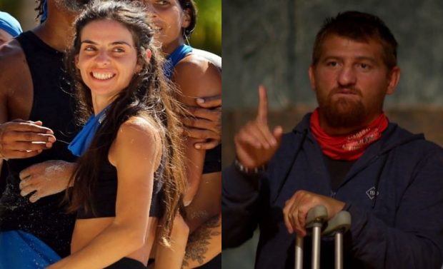 Cătălin Moroșanu și Mellina, de la „Survivor România”, au ajuns în țară după eliminare