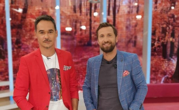 Imagine Stire Răzvan și Dani au rămas pe întuneric, în timpul matinalului de la Antena 1. Reacția lui Florin Ristei | 2review.ro