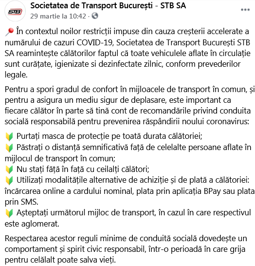 Cum arată distanțarea într-un autobuz care vine din Ilfov la București. „Așa este în fiecare zi”