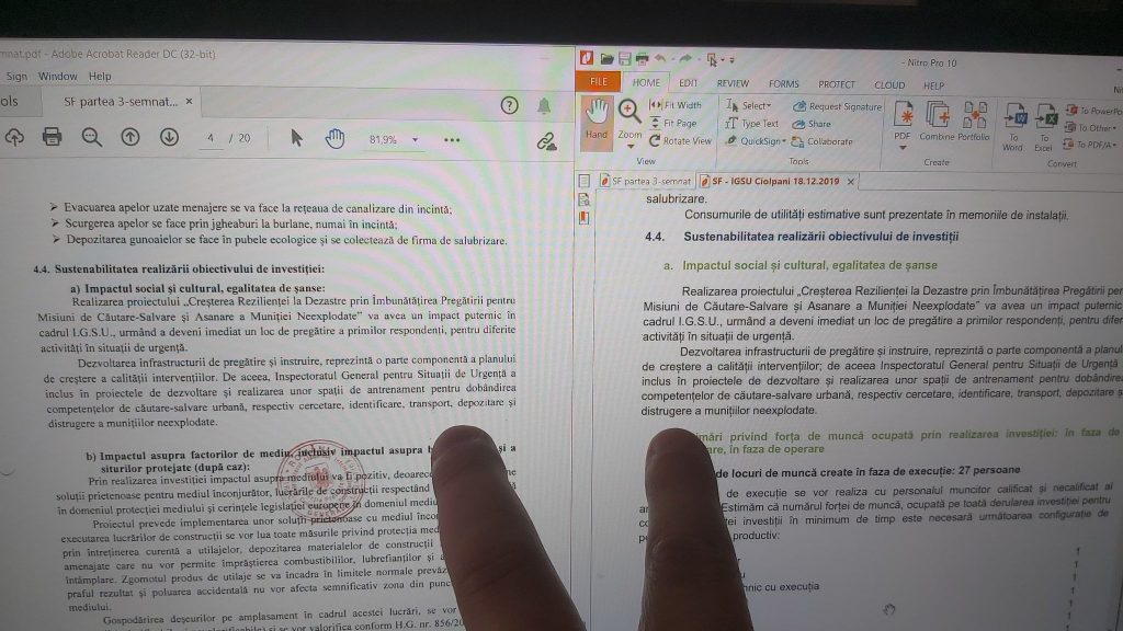 IGSU, acuzat că a refuzat un proiect, apoi l-a copiat și l-a pus în SEAP fără să plătească pentru el!