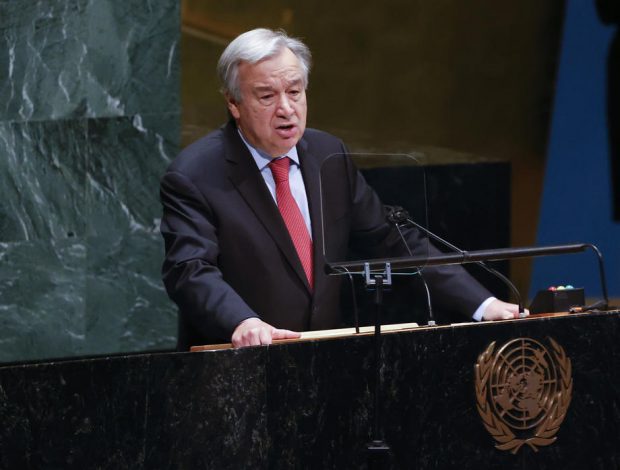 Şeful ONU este „convins” că nu va fi o invazie rusă în Ucraina