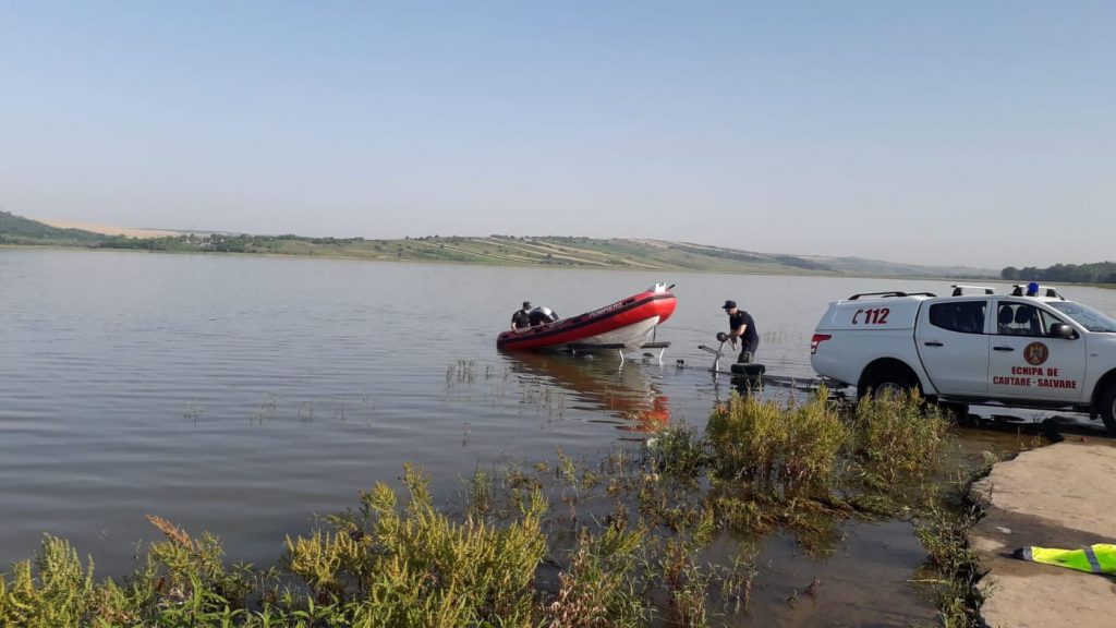 Un bărbat a murit înecat într-un baraj de acumulare din Vaslui