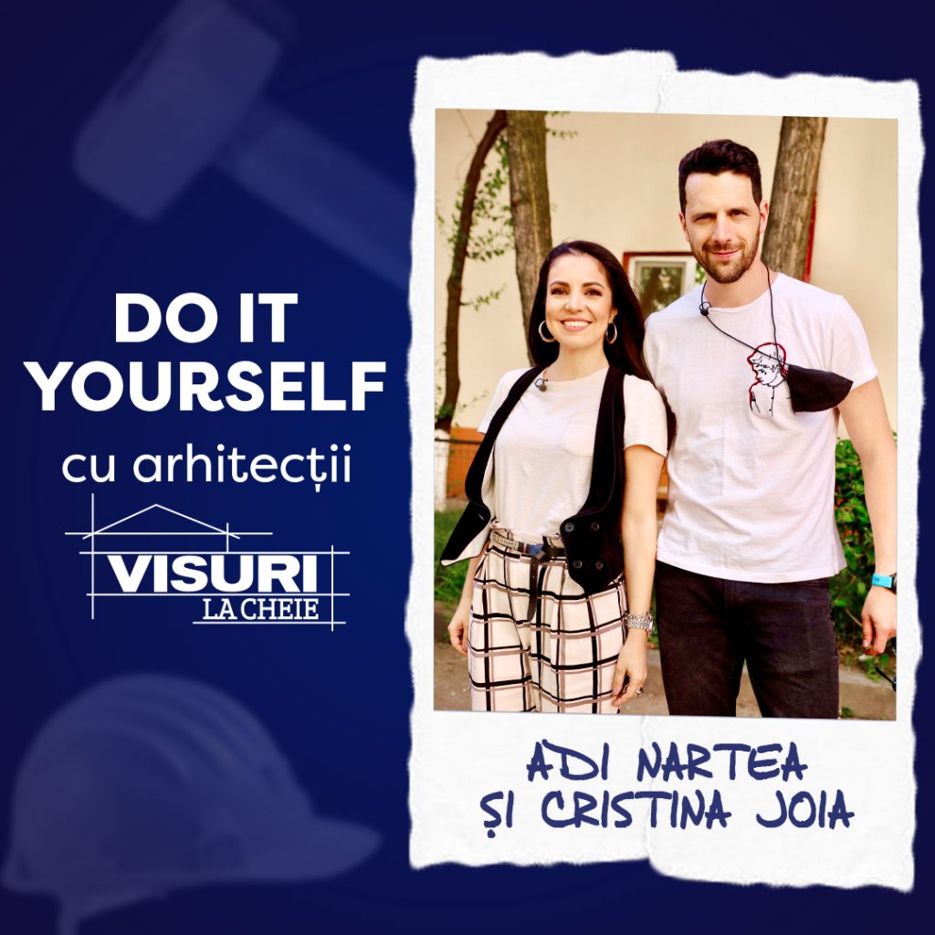 Cristina Joia, sfaturi pentru Adrian Nartea, pe platourile de filmare ale emisiunii „Visuri la cheie”