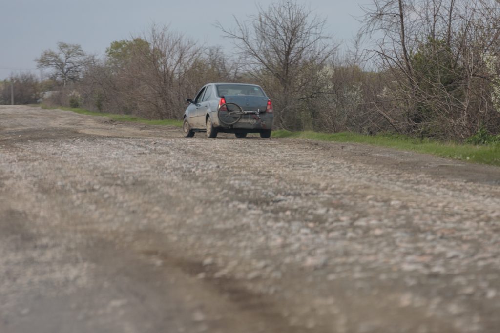 Safari pe unul dintre cele mai proaste drumuri din România: Tulcea - Chilia Veche. Căprioare, vulpi, șacali și un milion de gropi