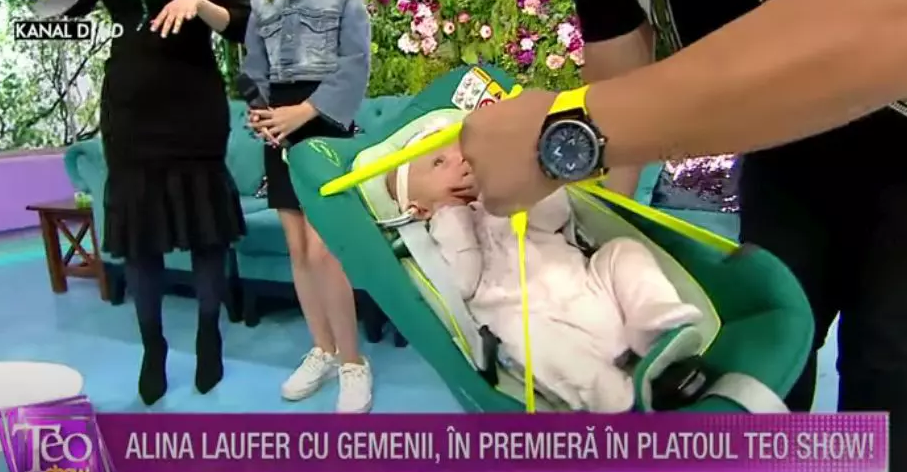 Alina Laufer, prima apariție cu gemenii la TV. „Ilan e în Israel. M-a lăsat singură cu Karina”
