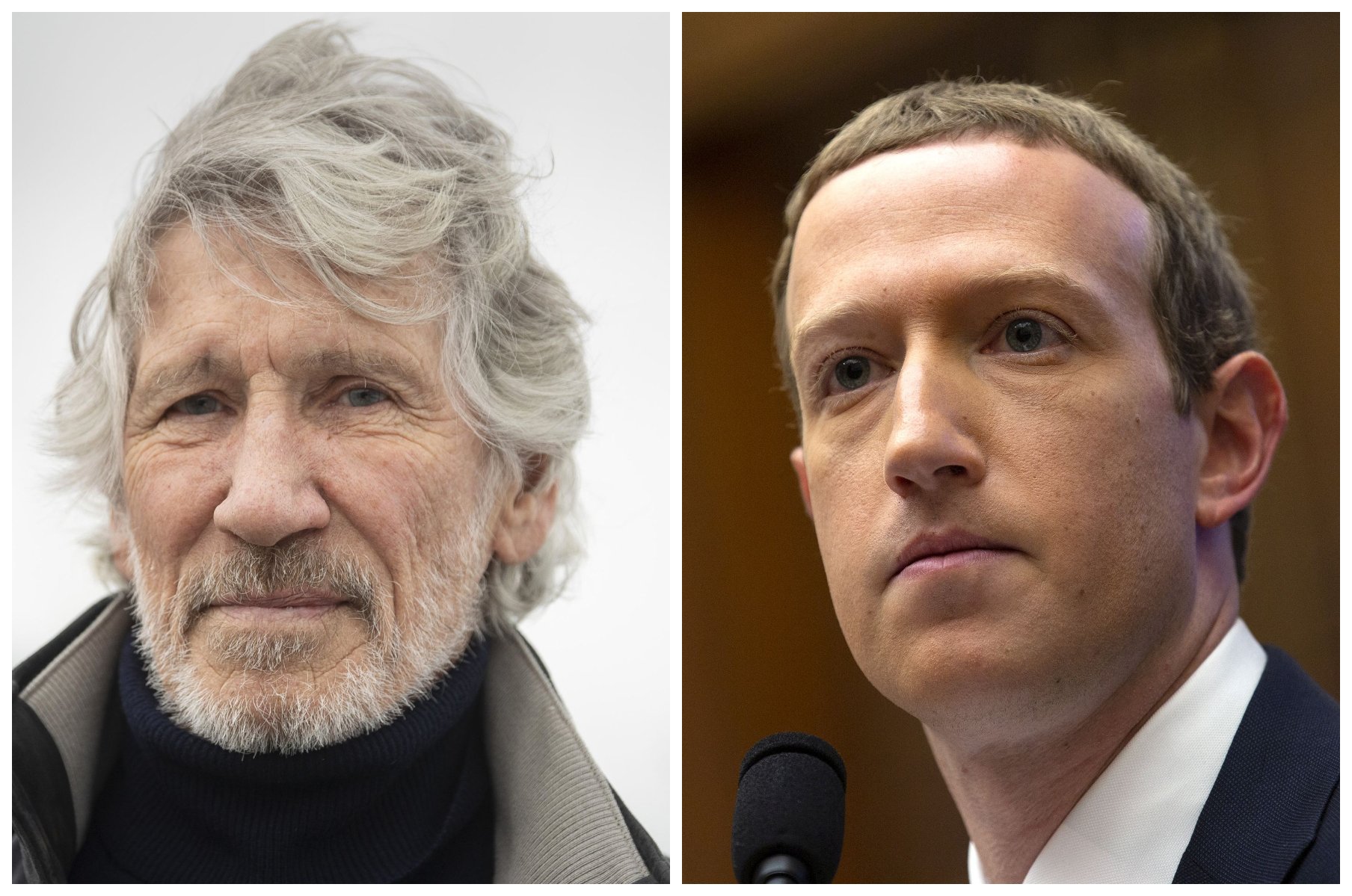 mark zuckerberg roger waters