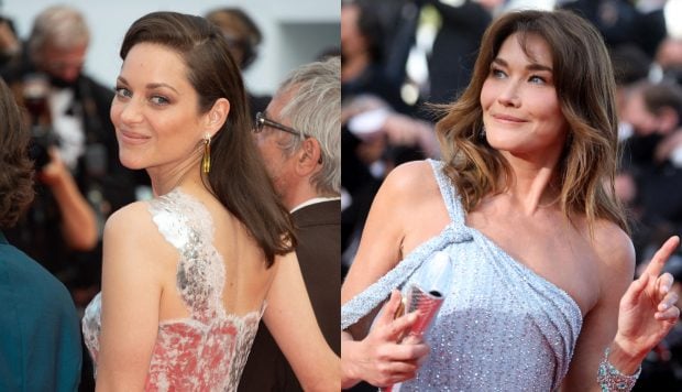 Eleganță și rafinament pe covorul roșu de la Cannes 2021. Marion Cotillard și Carla Bruni s-au întrecut în ținute