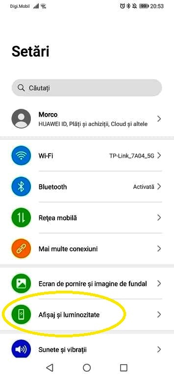 Dark Mode pe Android