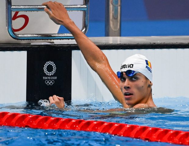 David Popovici a câștigat titlul de cel mai bun tânăr sportiv european în 2021