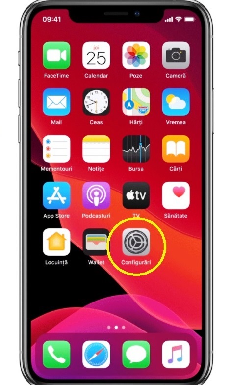 Dark Mode pe iOS