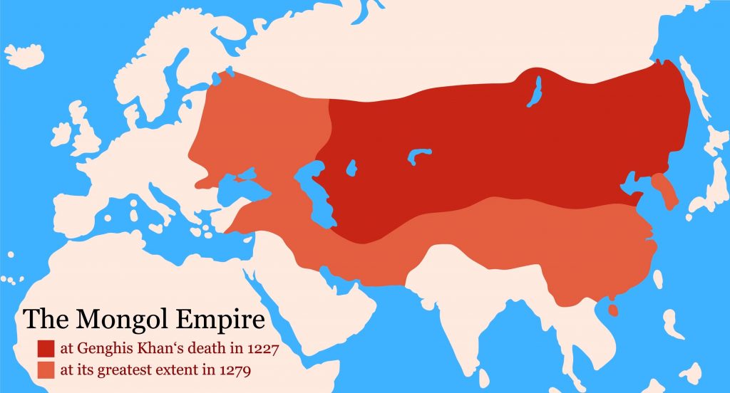 Harta Imperiului Mongol