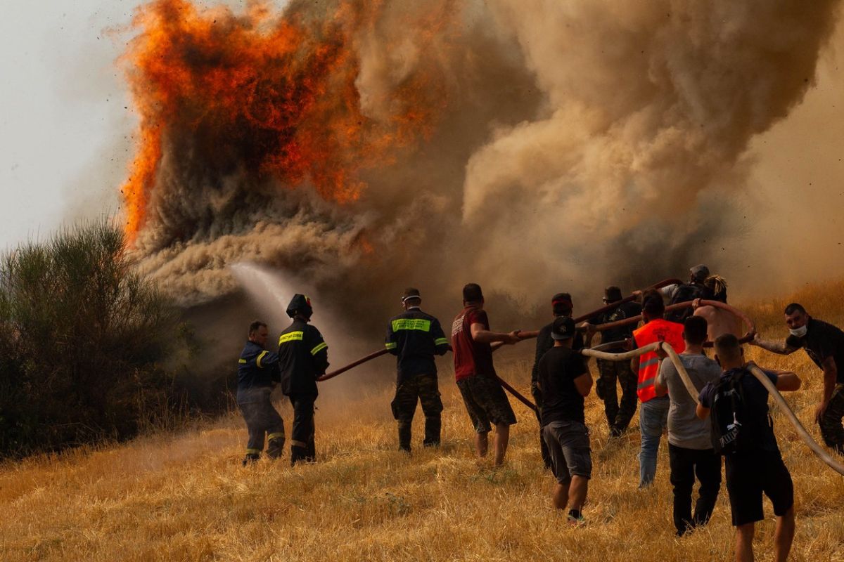 Ploaie De Cenușă, Incendii Masive în Noapte și Mii De Oameni Fugiți Din Calea Infernului, în Grecia: „O Catastrofă Biblică" - Vimarsana News