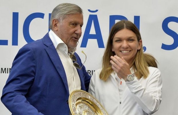 Imagine Stire Ilie Năstase a spus când se căsătorește Simona Halep cu Toni Iuruc și unde. A dat-o de gol pe sportivă | 2review.ro