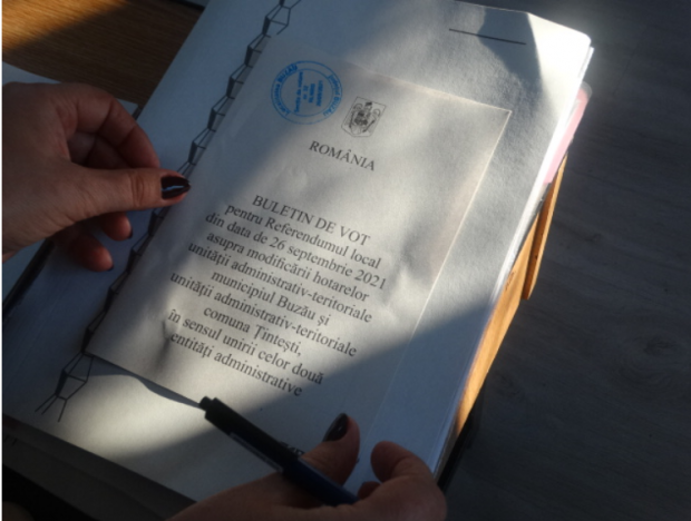Referendumul pentru alipirea comunei Țintești la Buzău a eșuat: Prezență de doar 10%