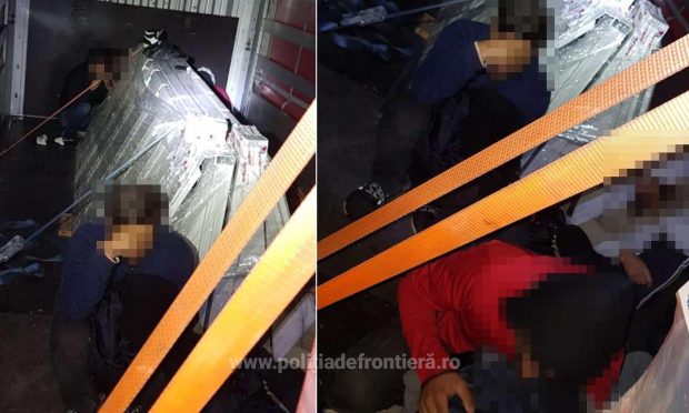 Un TIR cu 14 migranți ascunși printre piese auto, descoperit la frontieră. Șoferul turc este cercetat penal