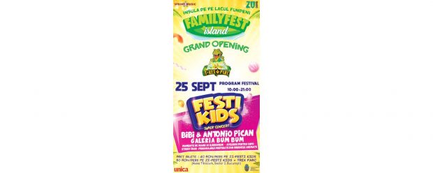 FestiKids – FamilyFest Island, sâmbătă 25 septembrie 2021
