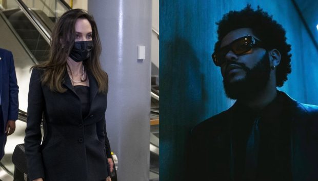 Întâlnire de afaceri sau amoroasă? Angelina Jolie și The Weeknd, surprinși din nou împreună în Los Angeles