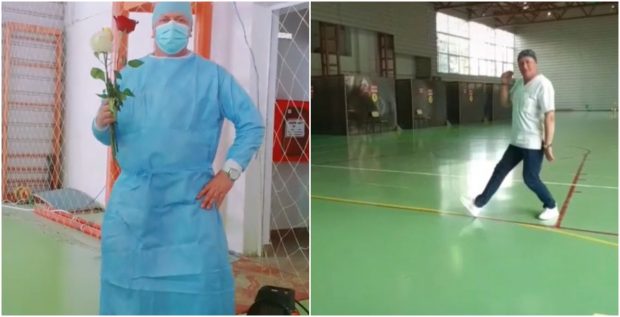 Petrecere cu dans și gesturi obscene într-un centru de vaccinare din Botoșani. Asistenţii, daţi afară. Reacţia CNCAV