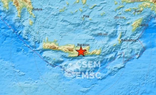 Cutremur cu magnitudinea 6,5 în insula grecească Creta