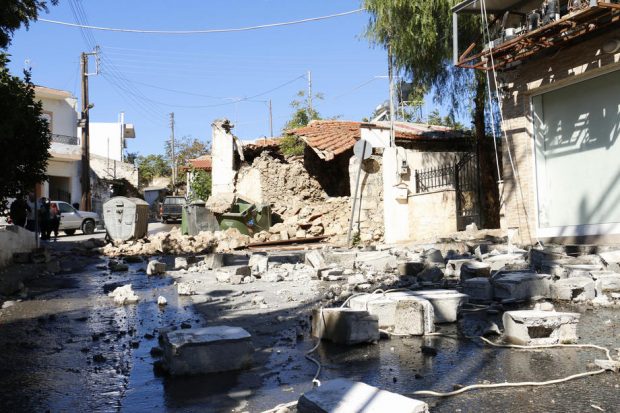 Insula Creta, zguduită de replici seismice a doua zi după cutremurul de 5,8