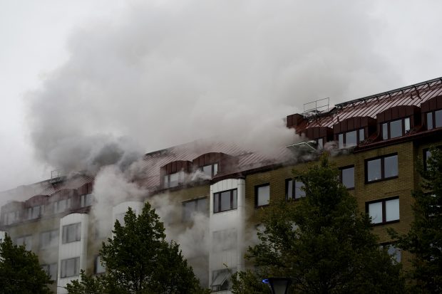 Cel puțin 25 de răniți, în urma unei explozii la un bloc din Suedia