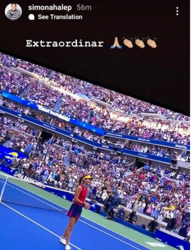 Mesajul transmis de Simona Halep după ce Emma Răducanu a cucerit US Open