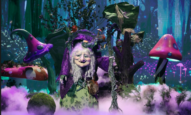 Imagine Stire Cine este Muma Pădurii de la „Masked Singer România”. Horia Brenciu a mizat pe Dana Budeanu. Reacția juraților | 2review.ro