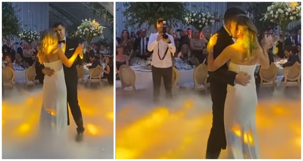 Simona Halep și Toni Iuruc, dansul mirilor pe o melodie Holograf. Imagini noi de la nunta sportivei