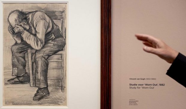 Un desen de Vincent Van Gogh este expus pentru prima dată public. Care este povestea acestei schițe
