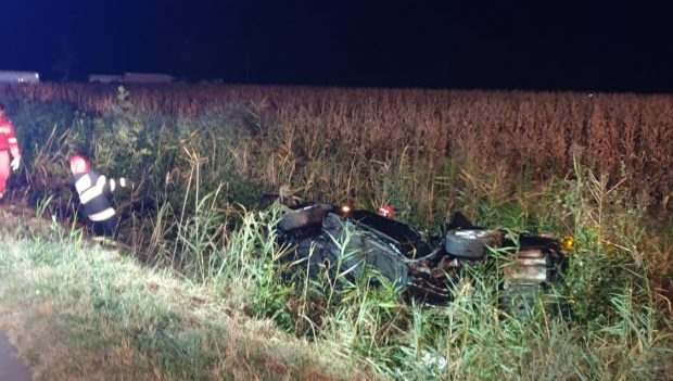 Accident în Buzău, surprins într-un live pe Facebook din maşina care a provocat tragedia. Șoferul și-a pierdut viața