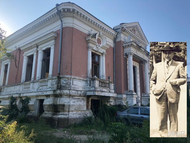 FOTO. Cum a ajuns să arate casa primarului care a transformat Bucureștiul în „Micul Paris”: tencuială care cade, geamuri sparte, prăpăd