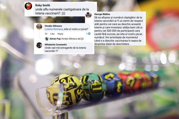 Rezultatele Loteriei Vaccinării nu au fost afișate nicăieri, deși trei site-uri trebuia să le publice. „Are cineva numerele? Nu se găsesc…”