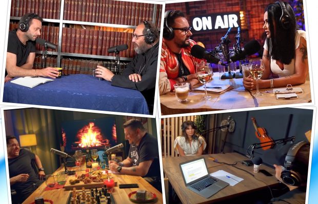 Bătălia podcasturilor. Ce vedete s-au mutat în online și cine câștigă topul vizualizărilor