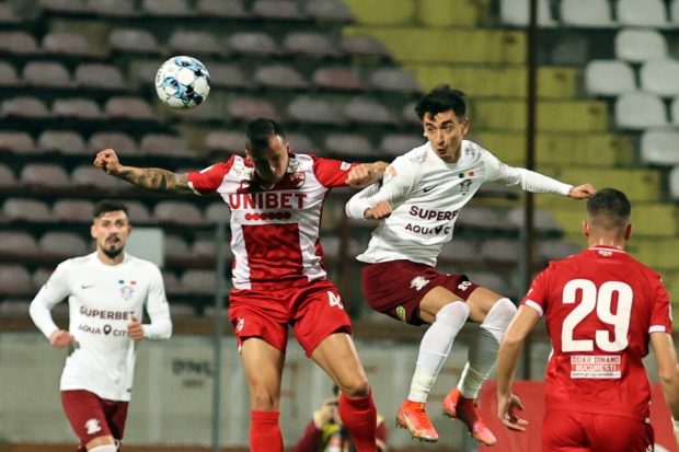 Rapid a remizat în deplasare cu Dinamo, printr-un gol marcat în prelungiri