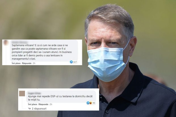 Val de critici pe Facebook, după ce Iohannis a anunţat convocarea partidelor la Cotroceni abia săptămâna viitoare
