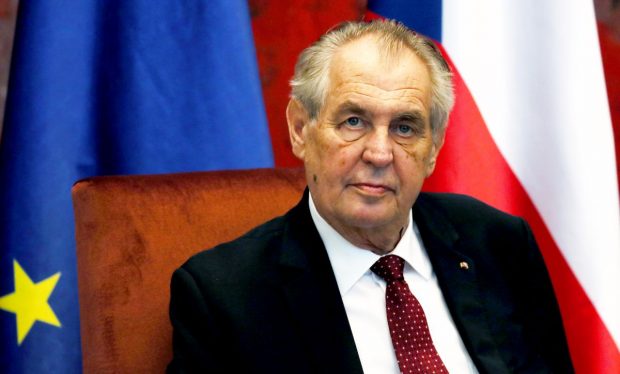 Președintele Cehiei, Milos Zeman, internat în spital, la o zi după alegerile parlamentare