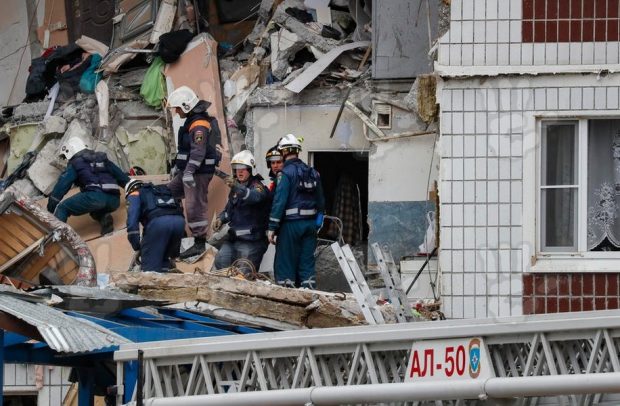 Explozie într-un bloc de apartamente din Rusia. 4 persoane au fost rănite