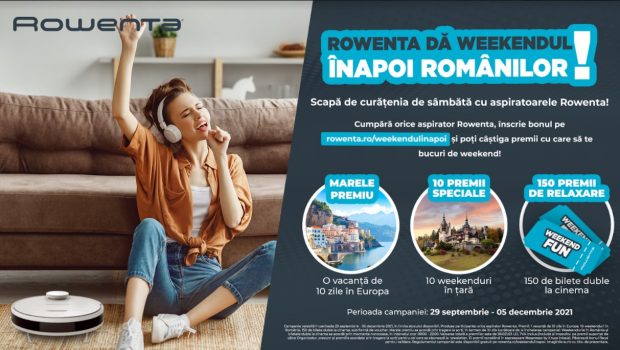 Rowenta dă weekendul înapoi românilor!
