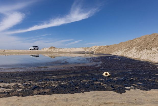 „Dezastru ecologic” în largul coastelor Californiei, după ce o conductă de petrol s-a spart