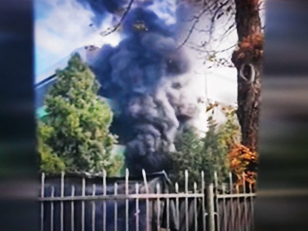 IMAGINI ÎN DIRECT. Incendiu la secția ATI a Spitalului de Boli Infecțioase Constanța. Pacienții, evacuați