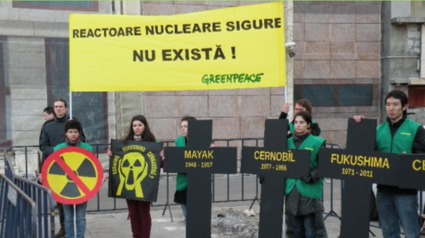 Greenpeace dezaprobă construirea de minireactoare nucleare în țara noastră: „România ar urma să devină un cobai”