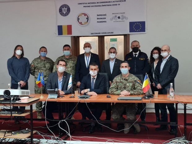 Valeriu Gheorghiță a primit sfaturi de la o delegație medicală de experți din Israel pentru impulsionarea campaniei de vaccinare