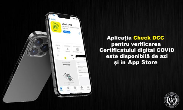 STS: Aplicația de verificare a certificatelor COVID-19, disponibilă și pe iPhone