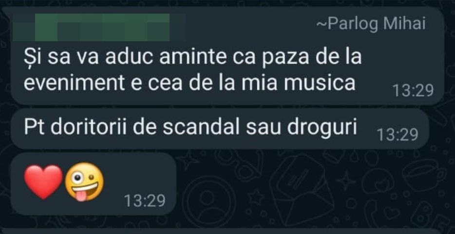 Cum organizează un colaborator al Poliției, în mijlocul pandemiei, petreceri „fără vaccin” și „fără test COVID” pentru liceeni în București