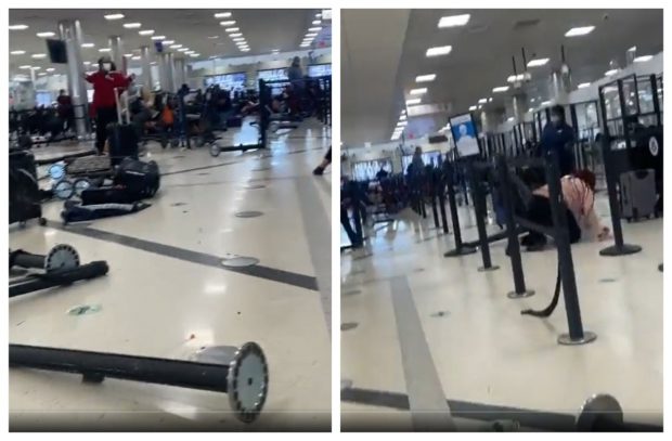 Panică la aeroportul din Atlanta. Pistolul unui bărbat s-a descărcat accidental. Poliția îl caută pe individ