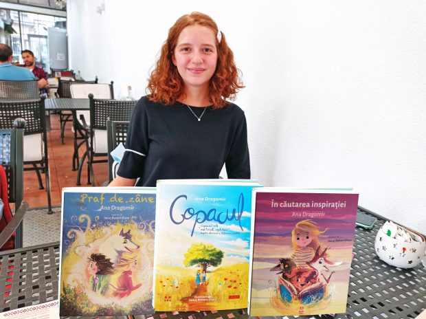 PORTRET. La doar 14 ani, Ana a publicat deja trei cărți pentru copii: „Un scriitor e ca un detectiv, trebuie să fie atent la cele mai mici detalii ale vieții”