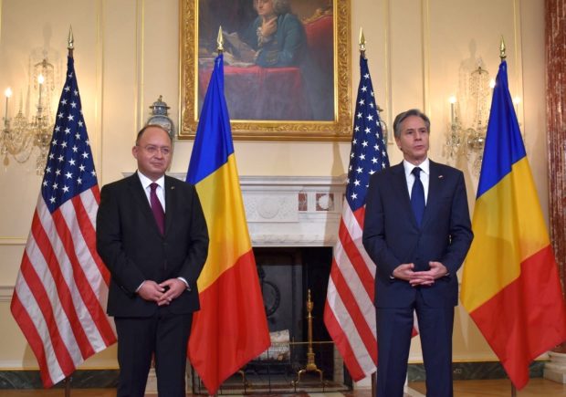Departamentul de Stat al SUA, despre vizita lui Bogdan Aurescu la Washington: Blinken a lăudat România