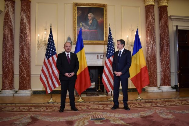 Bogdan Aurescu, după discuția cu Antony Blinken: Prezenţa militară americană în regiune trebuie crescută, nu doar în România